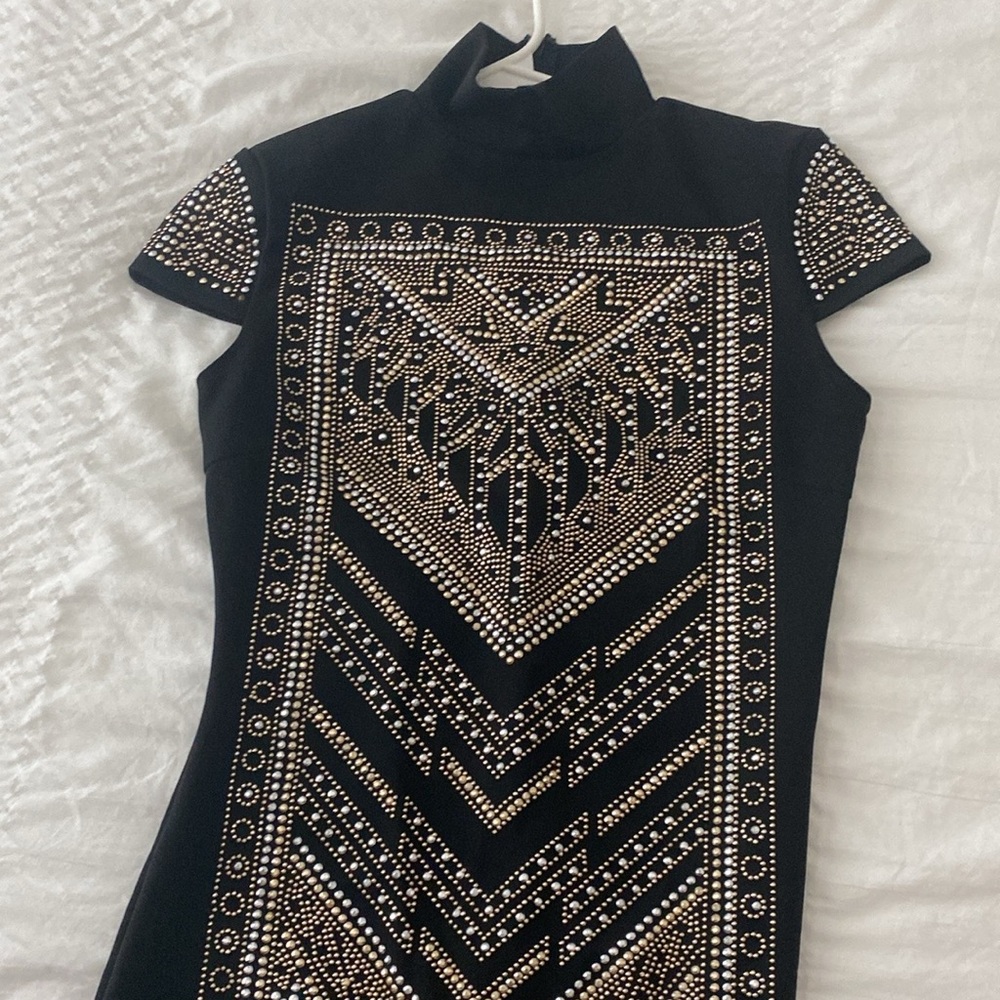 Bedazzled Barely Worn Little Black Dress